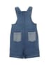 Mee Mee Solid Denim Dungaree Set For Boys